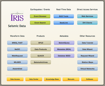 Screenshot of the IRIS Mousepad